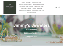 Tablet Screenshot of jimmysjewelers.com